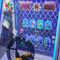Máquina del rescate del boleto de la bola que tira, Dino Arcade Game de fichas
