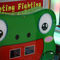 Arcade Machine video material plástico, martillo Arcade Game Machine de la rana