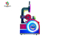Máquina de juego de fichas interior del boxeo de Arcade Machines Electric Baby Mini