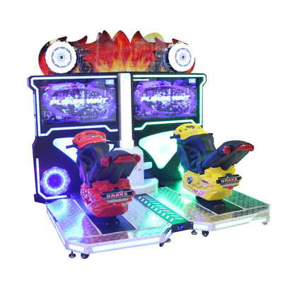 Carreras de coches Arcade Machine Maximum Tune Initial D de la fibra de vidrio para 2 jugadores