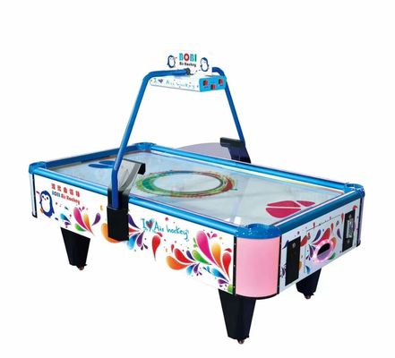Estrella Arcade Style Air Hockey Table, tabla del hockey del hockey del aire del jugador de la fibra de vidrio 4