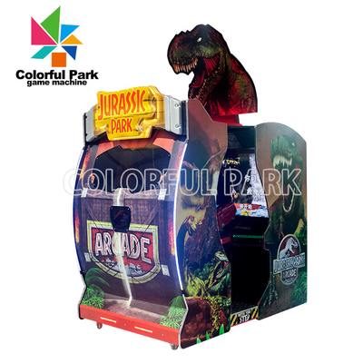 Moneda del parte movible que tira el centro de Jurassic Park Arcade Game For Sale In Family Entertainment