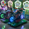 Los paseos de los niños que compiten con de fichas de Arcade Machine Interactive Video Game del niño estupendo de la motocicleta