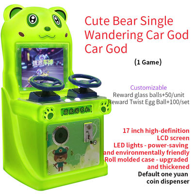 máquina de carreras de coches arcade Coin Mall Machine Niños Auto errante Dios Juego de carreras