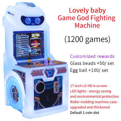 Nuevo tipo de entretenimiento de juegos electrónicos en interiores Máquina de juegos para niños con monedas