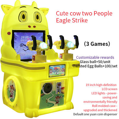 Máquina de juego de tiros con monedas adecuada para niños