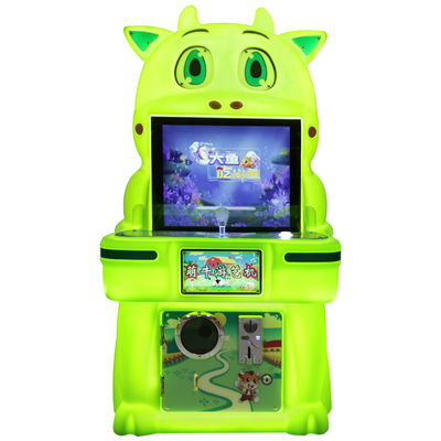 Cow Cute Single-player operado con monedas Pez grande comiendo peces pequeños máquina de juego de 19 pulgadas
