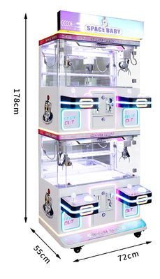 Máquina de botica para cuatro personas. Grupo de juegos elegantes y emocionantes.