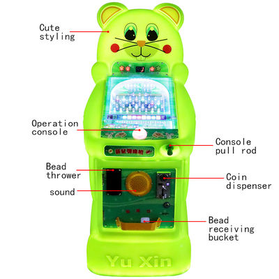 19mm Arcade Mouse Pinball Machine Juego de pinball Entretenimiento en interiores para adultos y niños