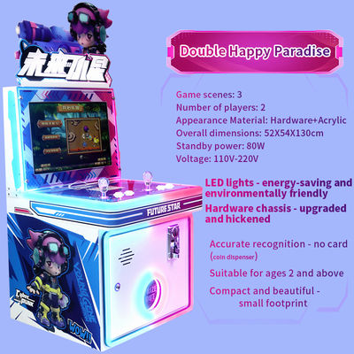 Fabricantes originales Juegos de arcade para niños de dos jugadores con monedas