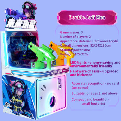 Nuevo modelo de máquina de juego de disparos para niños en interiores para el restaurante de la tienda en casa