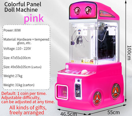 Camión de bomberos rosa nuevo mini juguete máquina expendedora automática de monedas máquina de muñecas divertida