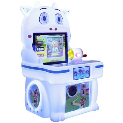 Máquina de juegos de juegos de arcade para niños con joystick