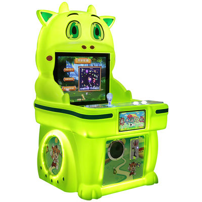 Máquina de juego comercial para niños de 19 pulgadas, máquina arcade de un solo jugador, divertida, operada con monedas