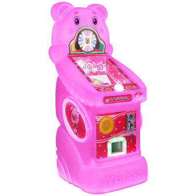 Color rosa máquina de caramelos para niños para el hogar / tienda / restaurante