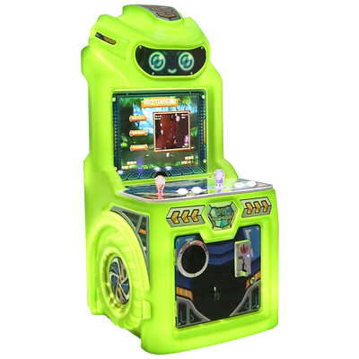 Máquina de juego con joystick arcade con pantalla LCD para niños, popular y operada con monedas
