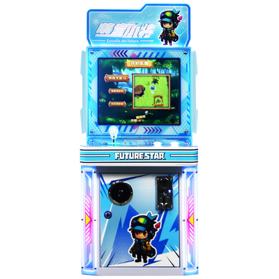 Fábrica de venta al por mayor Joystick para una sola persona Happy Park Juego de arcade para niños